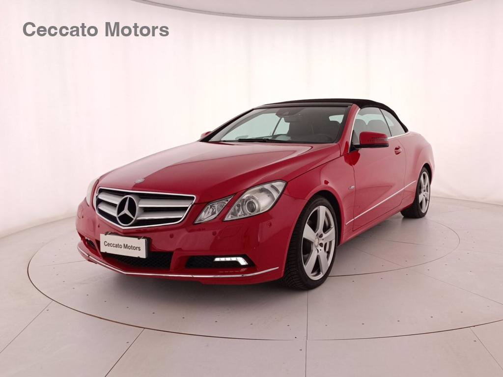 MERCEDES E cabrio 250 (cgi) be avantgarde auto