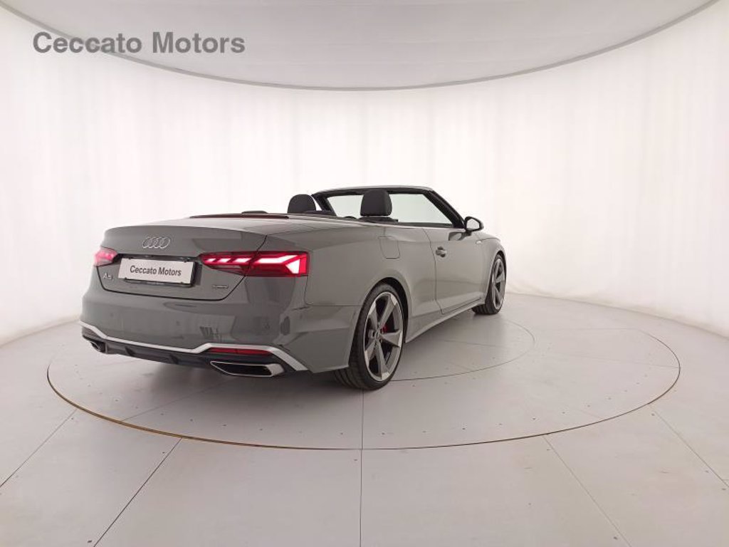 AUDI A5 cabrio 45 2.0 tfsi mhev s line edition quattro 265cv s-tronic